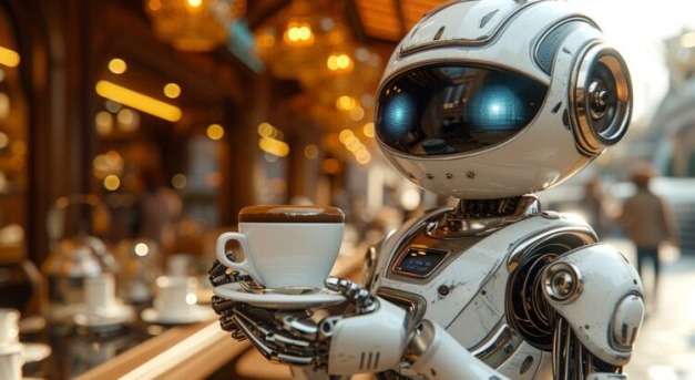 Robot üzemű kávézók a kórházakban